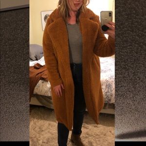 Warm fuzzy Teddy coat | Women’s Small/Medium 🐻